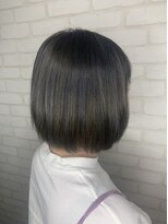 TELA HAIR 石岡店【テーラヘアー】【4月15日NEW OPEN（予定）】 &nbsp;ブルーグレージュ＋ハイライト【TELA HAIR 石岡】