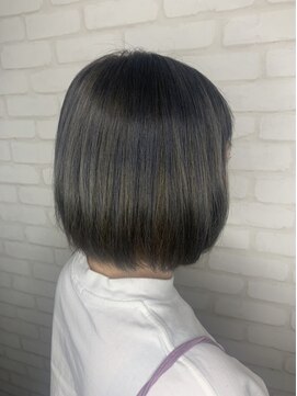 TELA HAIR 石岡店【テーラヘアー】【4月15日NEW OPEN(予定)】 ブルーグレージュ+ハイライト【TELA HAIR 石岡】