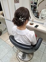 ビューティサロン東京堂&nbsp;お呼ばれヘア～シニヨン