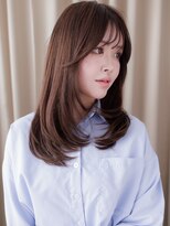 カバーヘアアンドスパ ブリス 浦和(COVER HAIR&SPA bliss) グレージュアッシュ小顔ワンホンレイヤーロングZ浦和30代40代