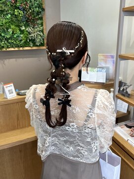 リル 新浜店(LiL) つるっと編みおろしヘア葉田22