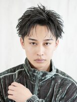 ベーア(Bar)&nbsp;アップバング短髪フェザーショート刈り上げアクティブショート