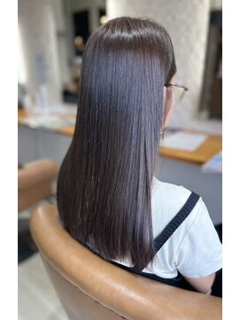 ヘアメイクアモーレ 光の森店(Hair Make Amore) 美髪エステ×バイオレットベージュ