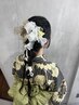 当日不可  浴衣着付け＋ヘアアレンジ ￥7000 ※要電話予約
