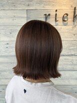 リーチェ(riche)&nbsp;切りっぱなしボブ
