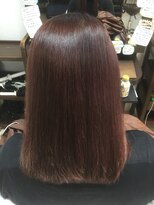 ヘアケアサロン シェーン(hair care salon Schon) やりすぎないレッドグレージュのグラデーションカラー