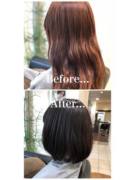 ルシード スタイル ルッツ(LUCIDO STYLE RUTTU) [朝楽]癖を生かした透け感ボブ[林　翔大][お客様]