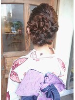 ヘア メイク リン(hair make rin)&nbsp;ゆるっとサイドお花(^^)