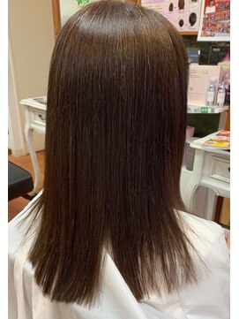 美容室フランヴェール 髪質改善ストレート