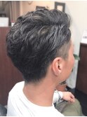 ゆるめパーマで育メンパパ風byカットハウス アン