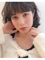 グッデイ ヘアー(GOOD DAY HAIR)&nbsp;マニッシュ　ネイビーカラー　美髪　フレンチボブ　ショート