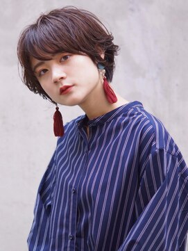 アトリエ フェム(atelier.fem) 流れと動きのあるマニッシュショート