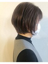 デイバイヘアーポケット(Day.by hair pocket) 前下がりショートボブ