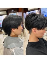 リライト&nbsp;［relight尼崎］濡れ髪風メンズセンターパート