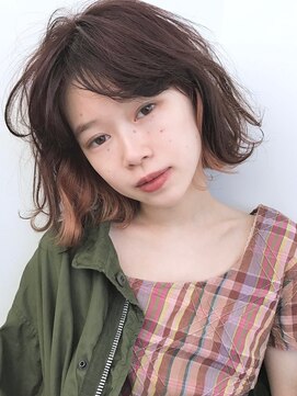 コス(kos) 『nanuk*ueki』インナーカラー*イヤリングカラー*