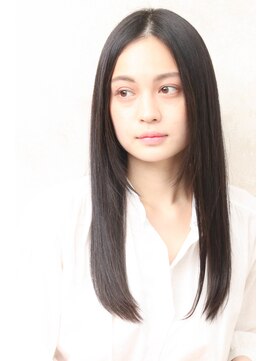 シトロン ブラン(CITRON blanc) 憧れのサラサラロングヘアー ダークグレー