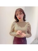 大人可愛い20代30代40代ボブルフで色っぽヘア☆くびれヘア