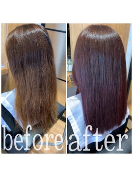 マナヘアー 倉敷(Mana Hair) 髪質改善 before after
