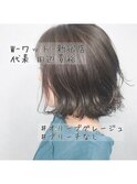 【デザインカラー】オリーブグレージュ☆スリークボブ