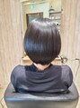 ヘアサロン フラット(hair salon flat)&nbsp;とまってきれいなシルエットに