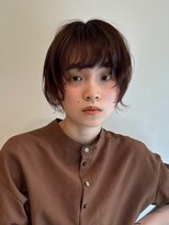 ローネス(LONESS)&nbsp;一つ結びにしても可愛い◎ウルフ風顔まわりカット♪