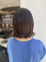 【air銀座タワー】藤本麻衣　伸ばしかけ切りっぱなしボブ