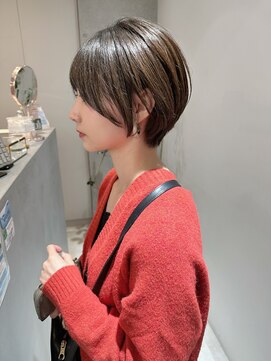 サンド 池袋(sand) マッシュショート『髪質改善/縮毛矯正/ショート/前髪』