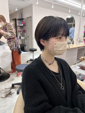 サンド 鹿児島中央(sand) @sei___sandインナーカラー/ショート/鹿児島中央駅