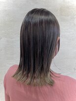 アンジェリカ(Angelica Total Beauty Lifestyle Design)&nbsp;グレージュエモージュカラーナチュラル裾カラー