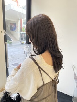 ハイブ 金沢(Hive) ニュアンスカラー　透明感ベージュ