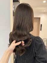 ユーフォリア 青山(Euphoria)&nbsp;maroベージュ透明感カラーミディアムロング/担当yuki