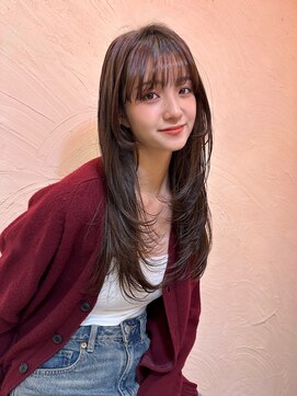 リベルタ(liberta) ロングレイヤー×チョコレートブラウン《liberta/ゆう》