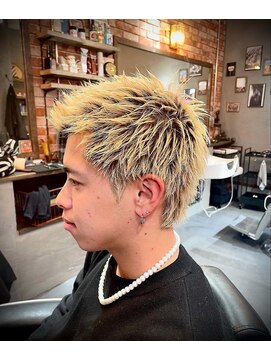 ブラックチョコレート(black chocolate) スパイキーショート