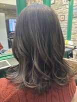 ヘアーラウンジ アンフィ 井土ヶ谷(Hair Lounge Anphi)&nbsp;ミルクティー♪カラー