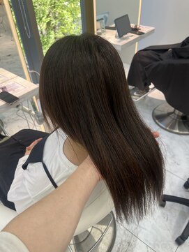 ロンドルピナス 小倉(Lond Lupinus) ブルーブラック/ワイドバング/美髪のススメ/外ハネボブ/北九州