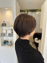 アドラーブル はなみずき店(adorable)&nbsp;すっきりショート20代30代40代ラベンダーベージュ