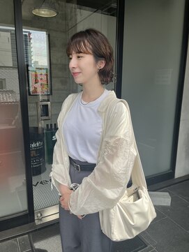 ソユ(so⊆) 顎ラインボブ×ウェーブパーマ