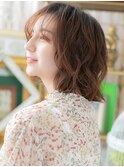 ■外国人風抜け感ウルフボブヘルシースタイル307志木20代30代