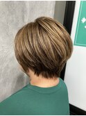 大人の女性ショート