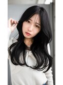 池袋美容室HOLON【韓国/黒髪レイヤーカット】