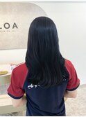 艶髪ブルーブラック
