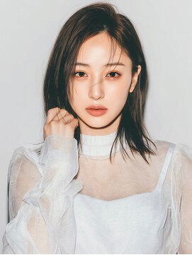 ラベストクズハ(LOVEST KUZUHA) フェイスレイヤー/外はねボブ/韓国風ヘア/大人ボブ