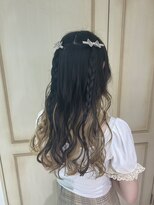 フォルテ 表参道店(FORTE) さりげないけど存在感のあるインナーカラー!