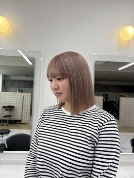 【モエカ指名限定】ミルクティーグレージュ