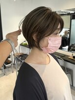 GBG 自由が丘&nbsp;くびれショートボブ40代50代グレイカラー白髪染め白髪ぼかし