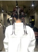 ロングヘアアレンジ
