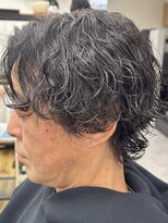 ナム 錦糸町(NAM)&nbsp;MEN'S HAIR/ブルーブラック/フェザーパーマ/錦糸町
