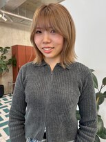 ノエ(noe)&nbsp;ミディアム/ボブ/レイヤーカット/ダブルカラー/ブリーチ/栄k126