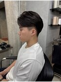 ニュアンスパーマ/men's/センターパート/ダウンパーマ/新宿/藤沼