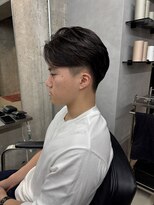 オルカ(ORCA) ニュアンスパーマ/men's/センターパート/ダウンパーマ/新宿/藤沼